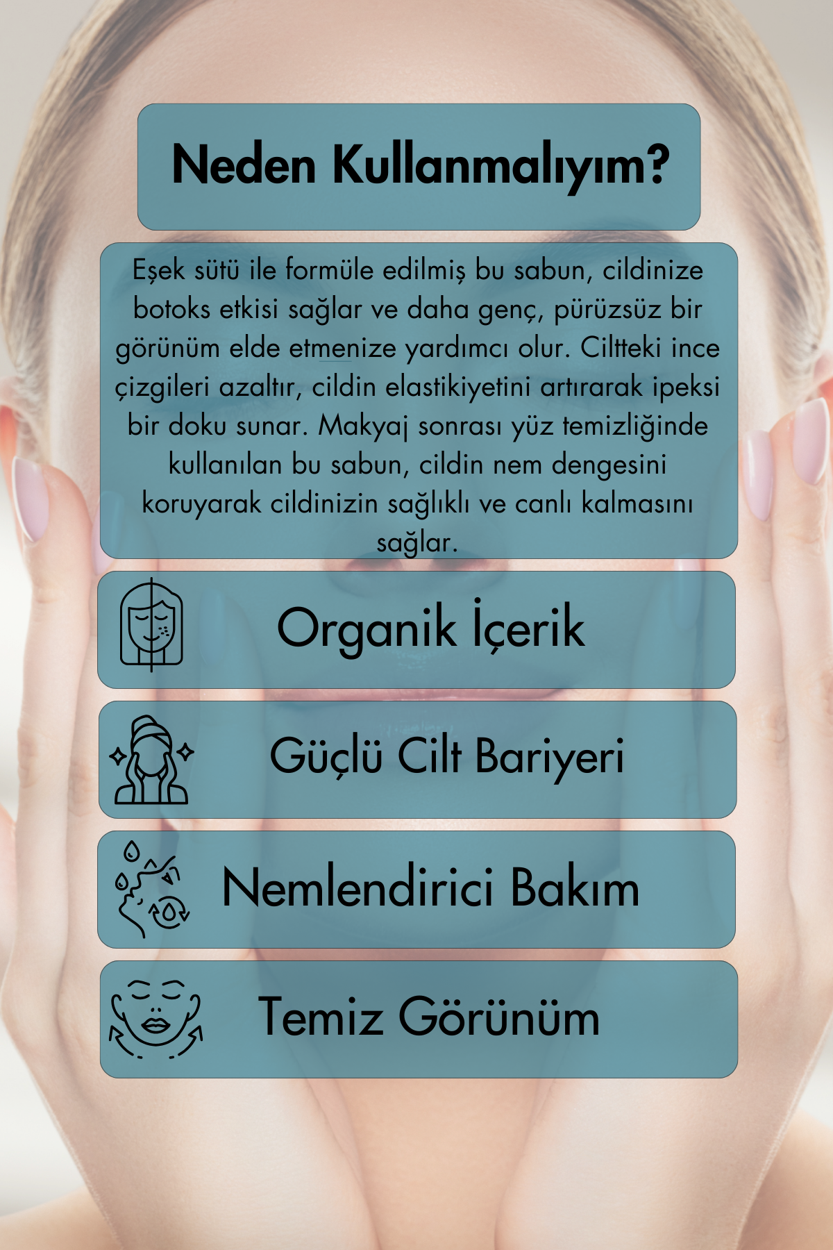 Eşek Sütü Sabunu 120gr