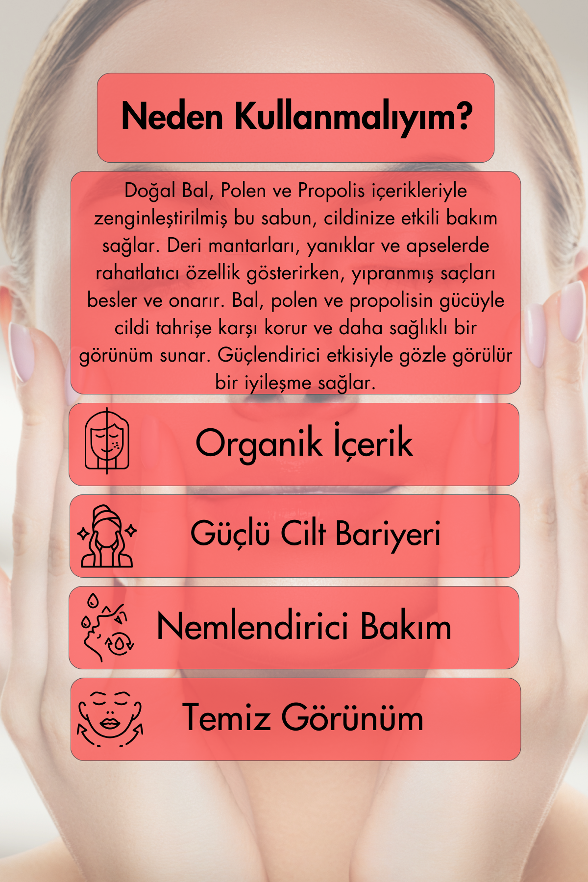 Bal Polen Propolis Sabunu 120gr